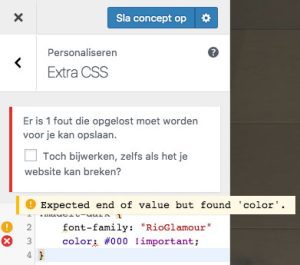 custom css syntax highlighting