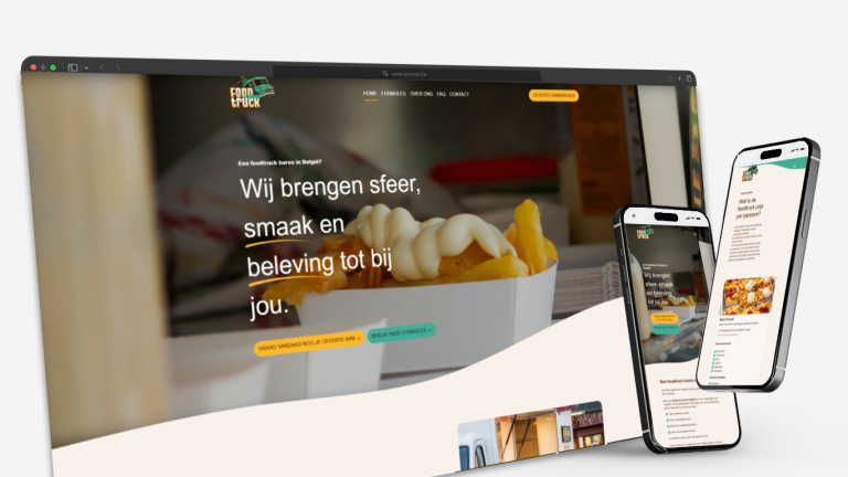 Realisatie Made I.T. - Foodtruckoplocatie.be