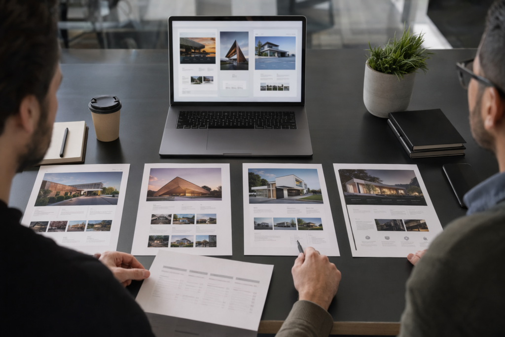 Briefing voor webdesigner gebruiken om webbureau-offertes objectief te vergelijken