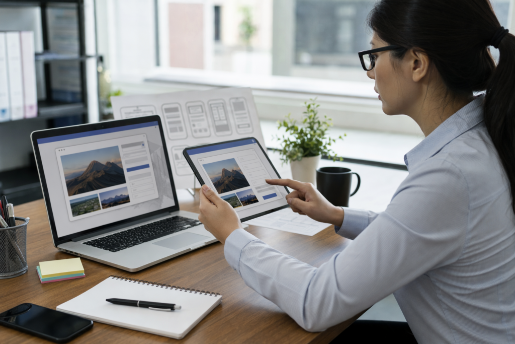 Website functies testen voor livegang Website functies testen en final check website over alle pagina's en contactformulieren