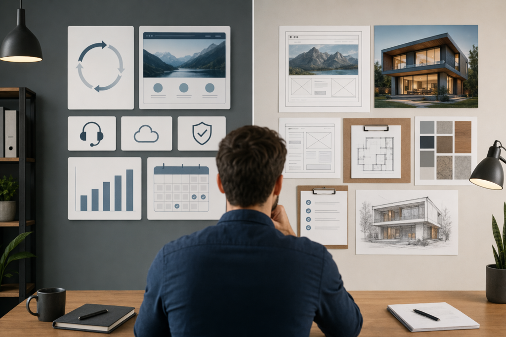 Website abonnement versus website op maat: vergelijking van website laten maken prijs