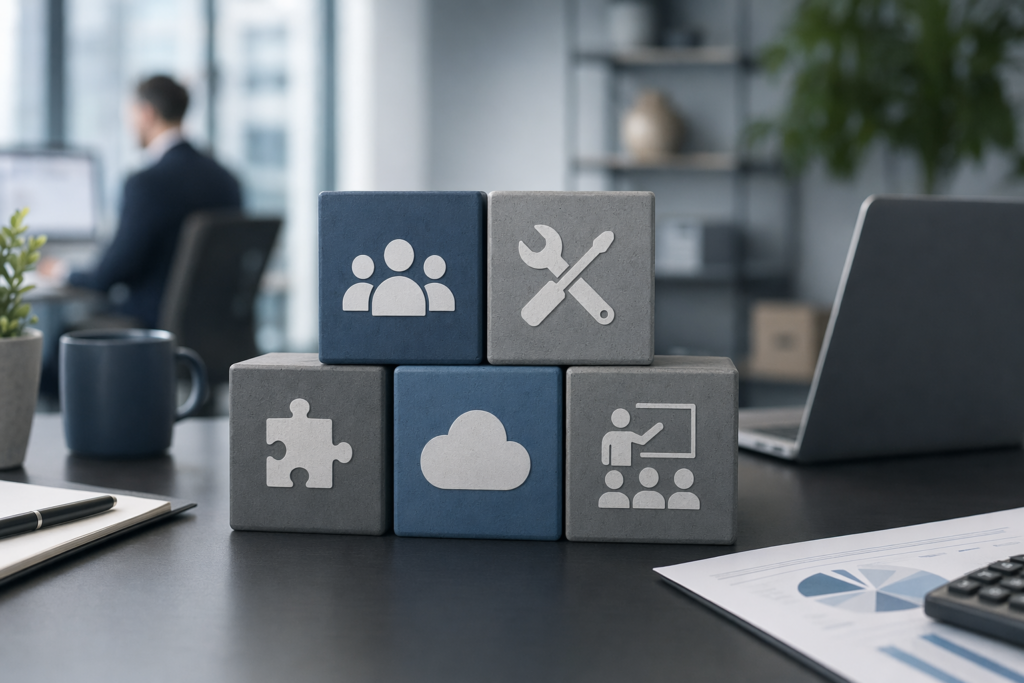 Kostenfactoren van tijdsregistratie software: licenties per gebruiker, opzet, integraties, hosting en training